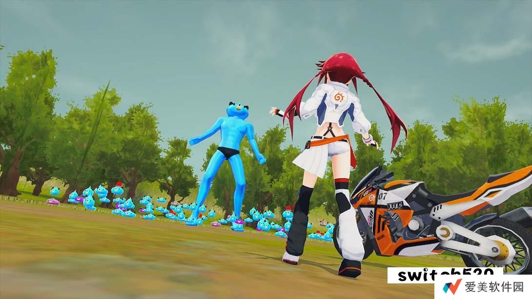 【日版】爆走次元涅普提努VS巨神斯莱努 .爆走次元ネプテューヌ VS巨神スライヌ 日语_4