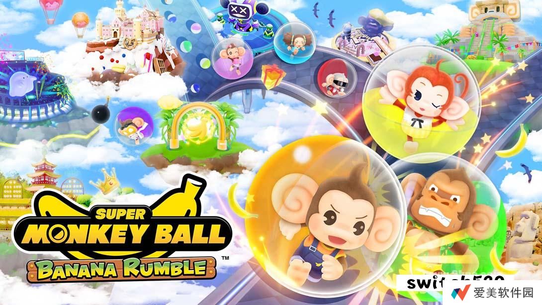 【美版】超级猴子球 香蕉大乱斗 .Super Monkey Ball Banana Rumble 中文_0