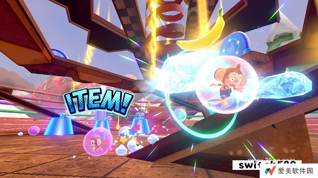 【美版】超级猴子球 香蕉大乱斗 .Super Monkey Ball Banana Rumble 中文_3