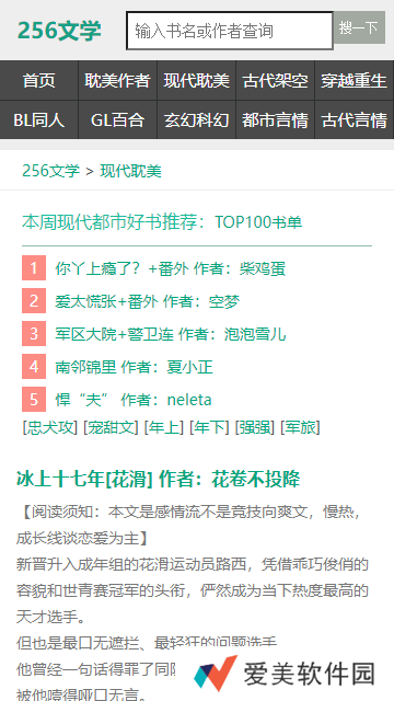 256中文小说阅读网