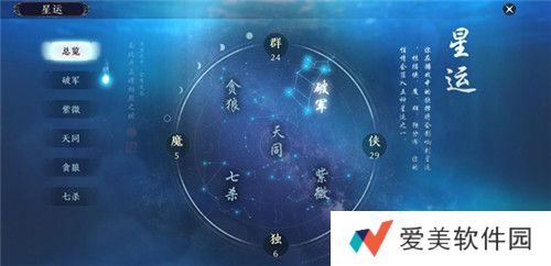 天涯明月刀手游星运系统怎么玩