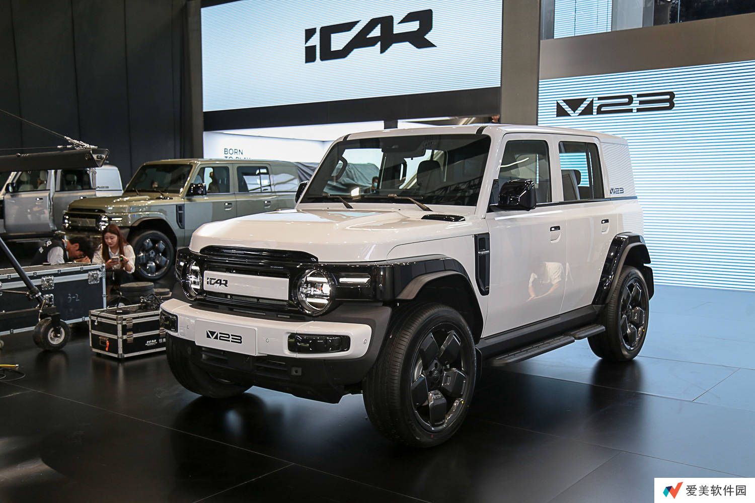 iCAR V23广州车展实拍图