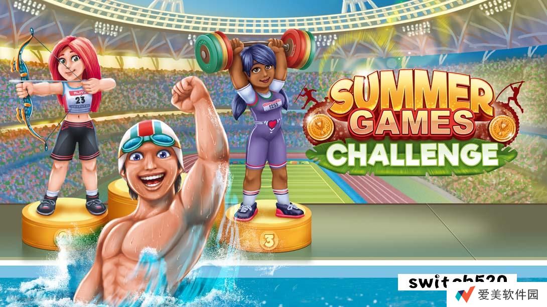 【美版】夏季挑战 .Summer Games Challenge 英语_0