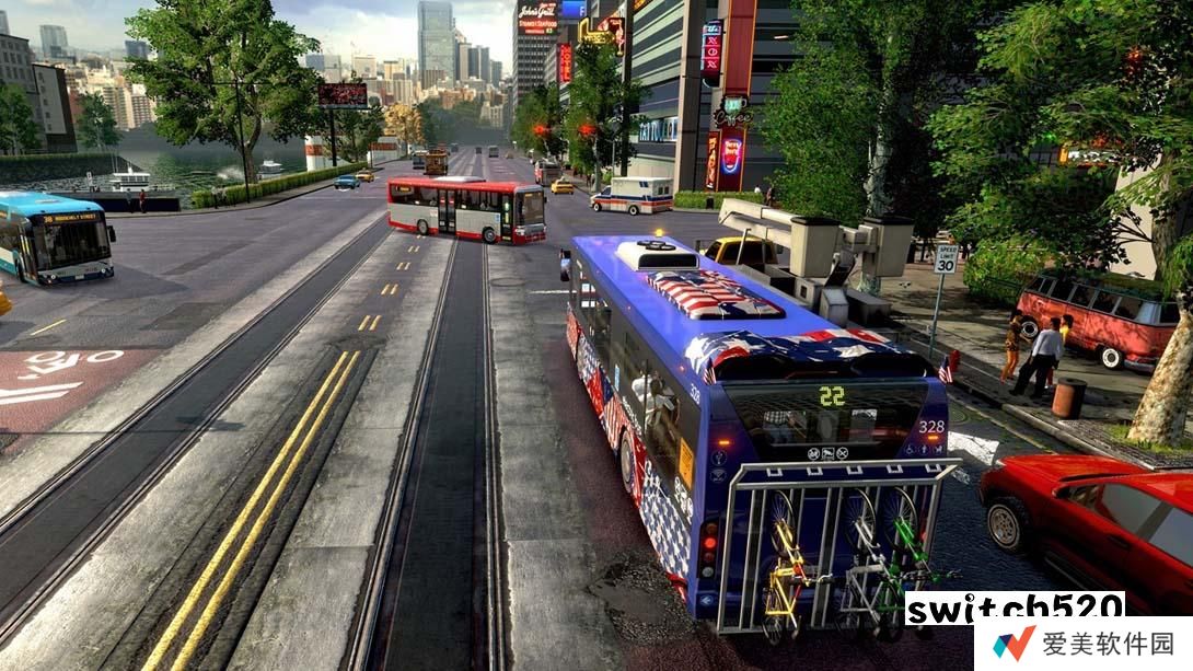 【美版】巴士驾驶模拟器24 城市道路 .Bus Driving Simulator 24 - City Roads 英语_1
