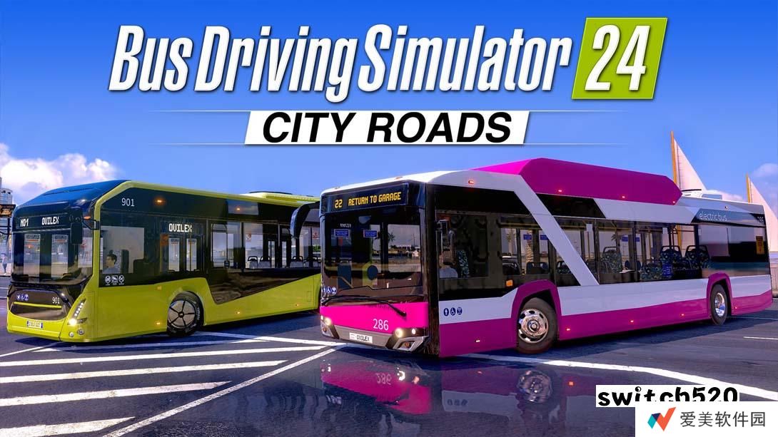 【美版】巴士驾驶模拟器24 城市道路 .Bus Driving Simulator 24 - City Roads 英语_0