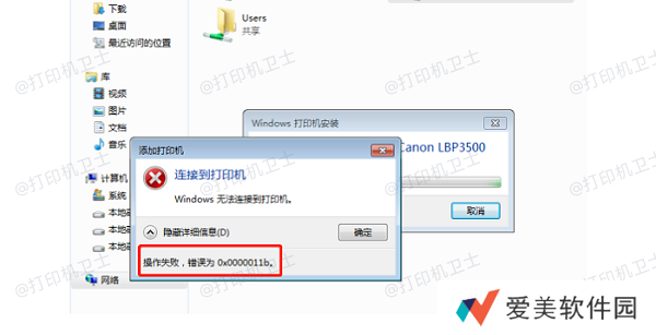 0x0000011b错误