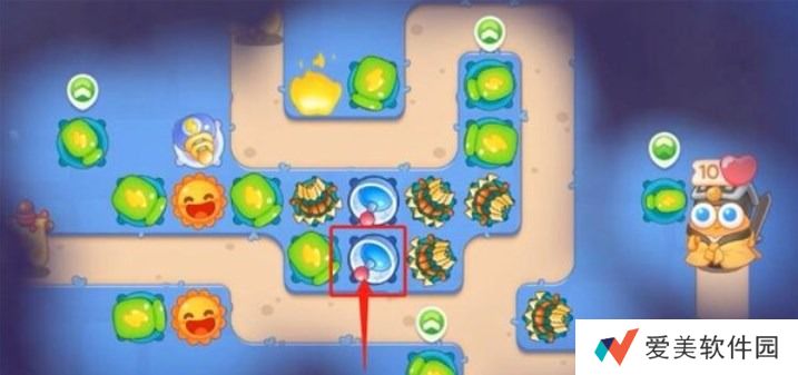 保卫萝卜4阿波道长17关攻略 阿波道长17关通关技巧